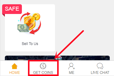 Get Coins Function